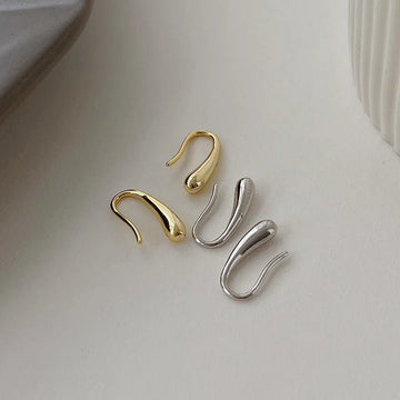 925 Sterling Silver Water Drop Shape Earrings - LaVie Jewelery