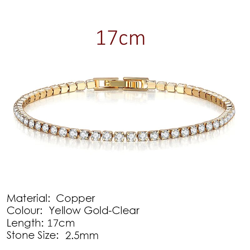 Elegant Zirconia Tennis Bracelet - LaVie Jewelery