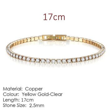 Elegant Zirconia Tennis Bracelet - LaVie Jewelery