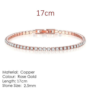 Elegant Zirconia Tennis Bracelet - LaVie Jewelery