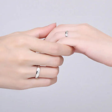 925 Sterling Silver Couples Ring - LaVie Jewelery