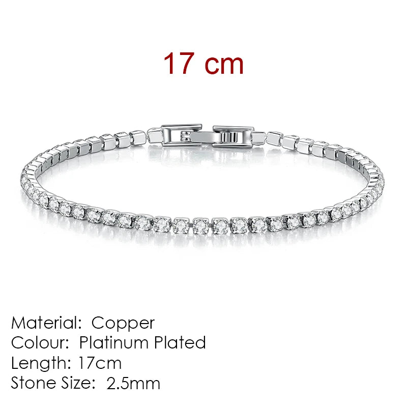 Elegant Zirconia Tennis Bracelet - LaVie Jewelery