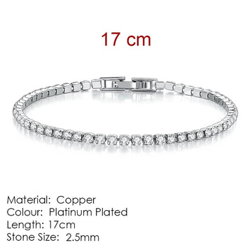 Elegant Zirconia Tennis Bracelet - LaVie Jewelery