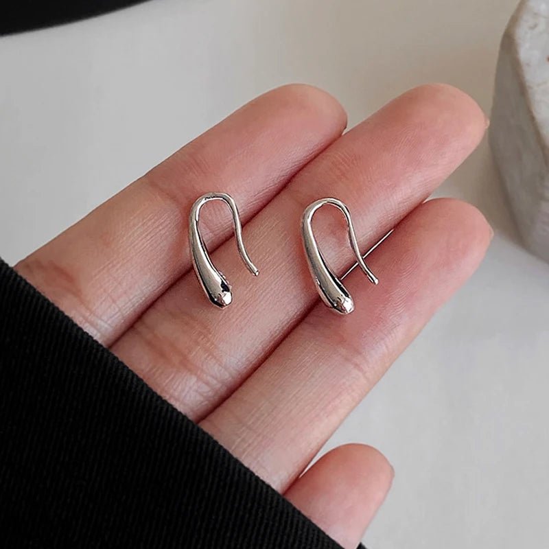 925 Sterling Silver Water Drop Shape Earrings - LaVie Jewelery