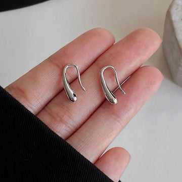 925 Sterling Silver Water Drop Shape Earrings - LaVie Jewelery