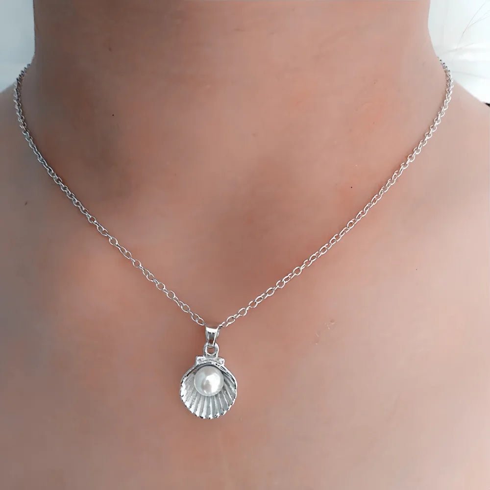 Pearl Shell Pendant Necklace - LaVie Jewelery