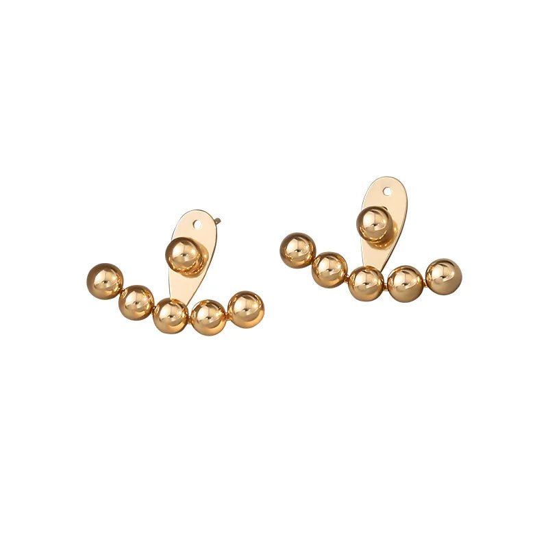 Gold Stainless Steel Earrings - LaVie Jewelery