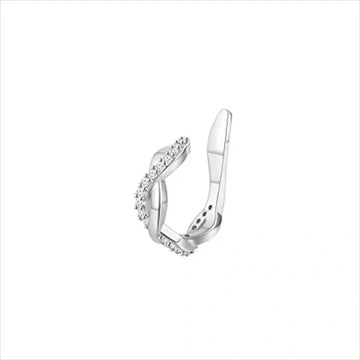 Cute Metal Leaf Earcuff Clips On Earrings - LaVie Jewelery
