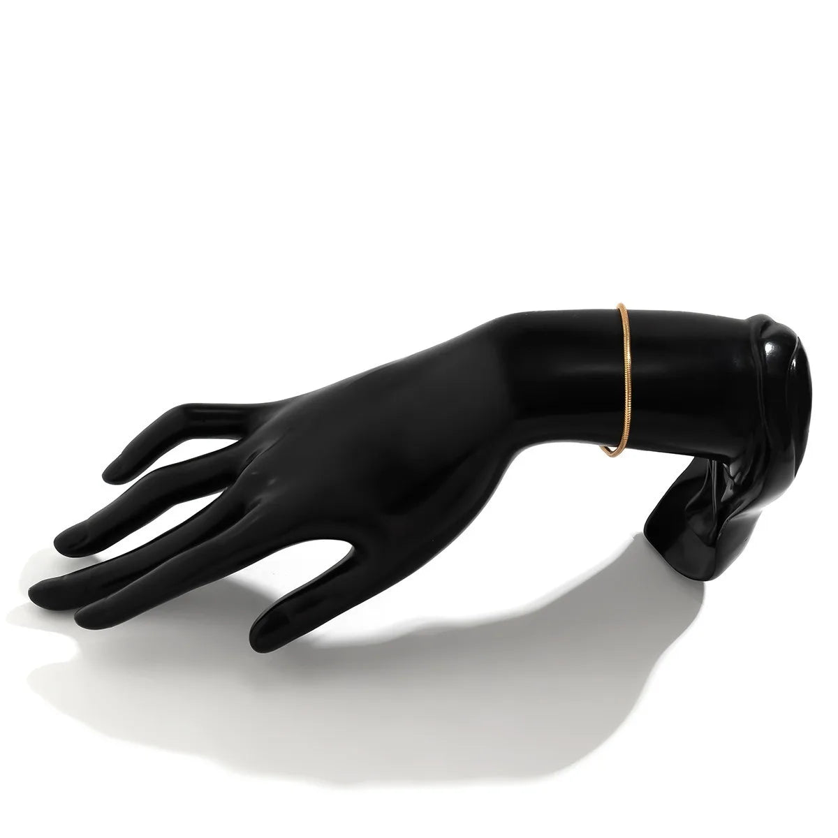 Stainless Steel Round Bone Chain Bracelet - LaVie Jewelery