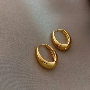Korean Classic Hoop Earrings - LaVie Jewelery
