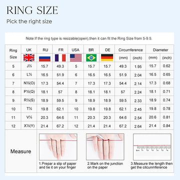 Luxary 925 Sterling Silver Real Moissanite Ring - LaVie Jewelery