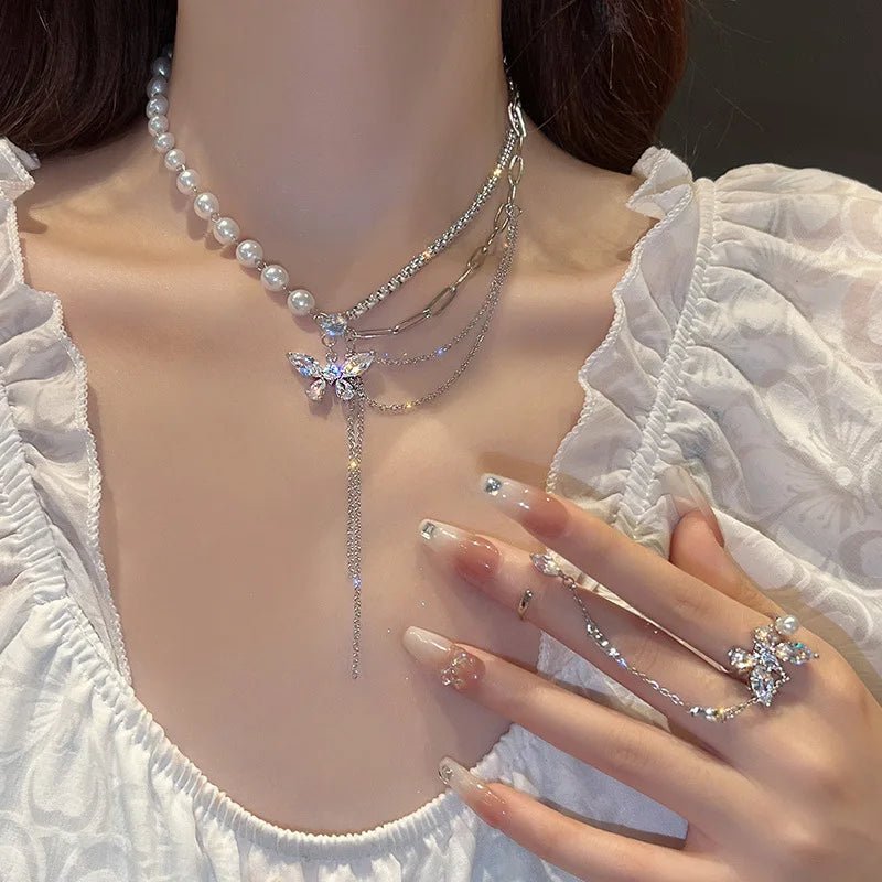 Irregular Baroque Pearl Pendant Necklace - LaVie Jewelery