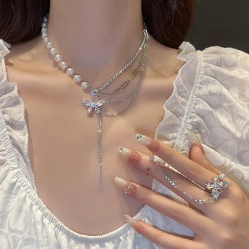 Irregular Baroque Pearl Pendant Necklace - LaVie Jewelery