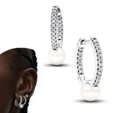 925 Sterling Silver Freshwater Cultured Pearls Collier Pearl Jewelery Set - LaVie Jewelery