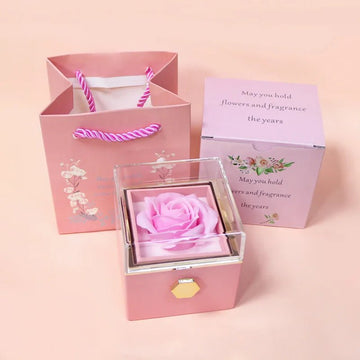 "The Secret Garden" Soap Rose Drawer Gift Box - LaVie Jewelery