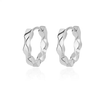 Stainless Steel Vintage Elegant Round Hoop Earrings - LaVie Jewelery