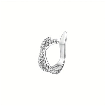 Cute Metal Leaf Earcuff Clips On Earrings - LaVie Jewelery