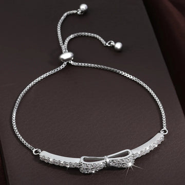 Zirconia Crystal Adjustable Bracelet & Bangle Jewelry - LaVie Jewelery