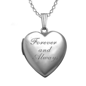 "The Timeless Keepsake" Heart Locket Necklace - LaVie Jewelery