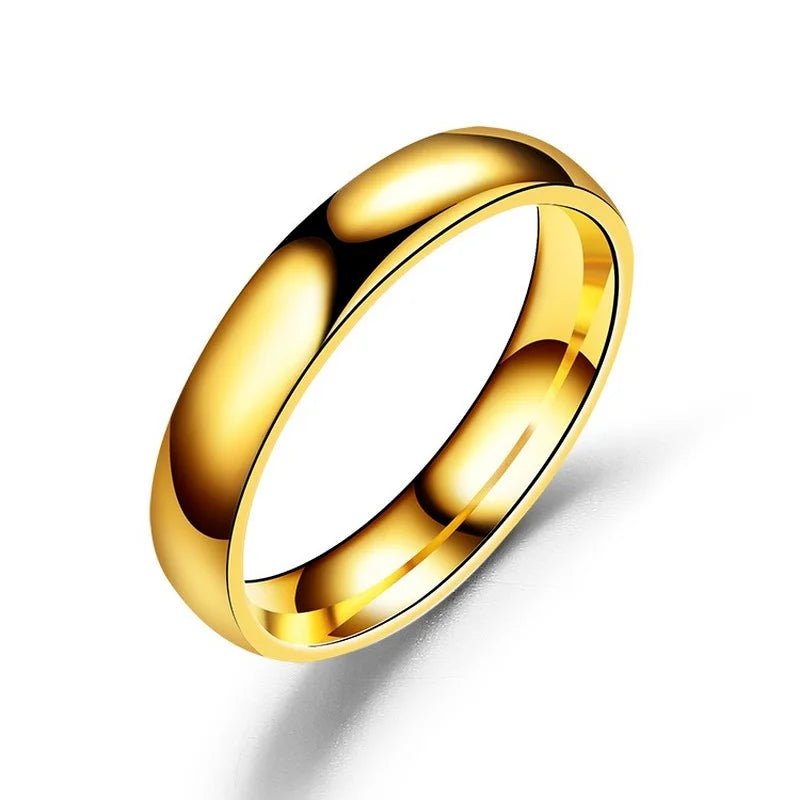 Stainless Steel 6mm Titanium Rings - LaVie Jewelery