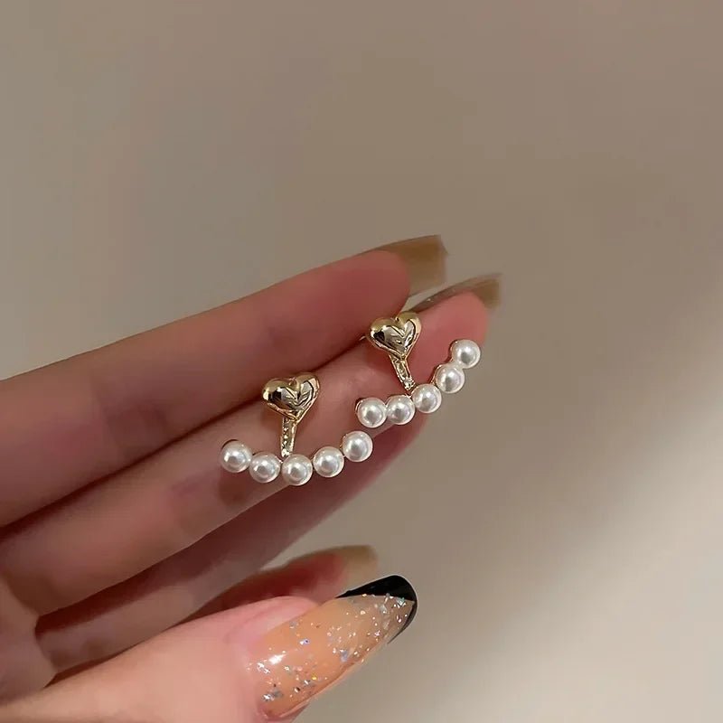 Exquisite Rhinestone Decor Ear Cuff Earrings - LaVie Jewelery