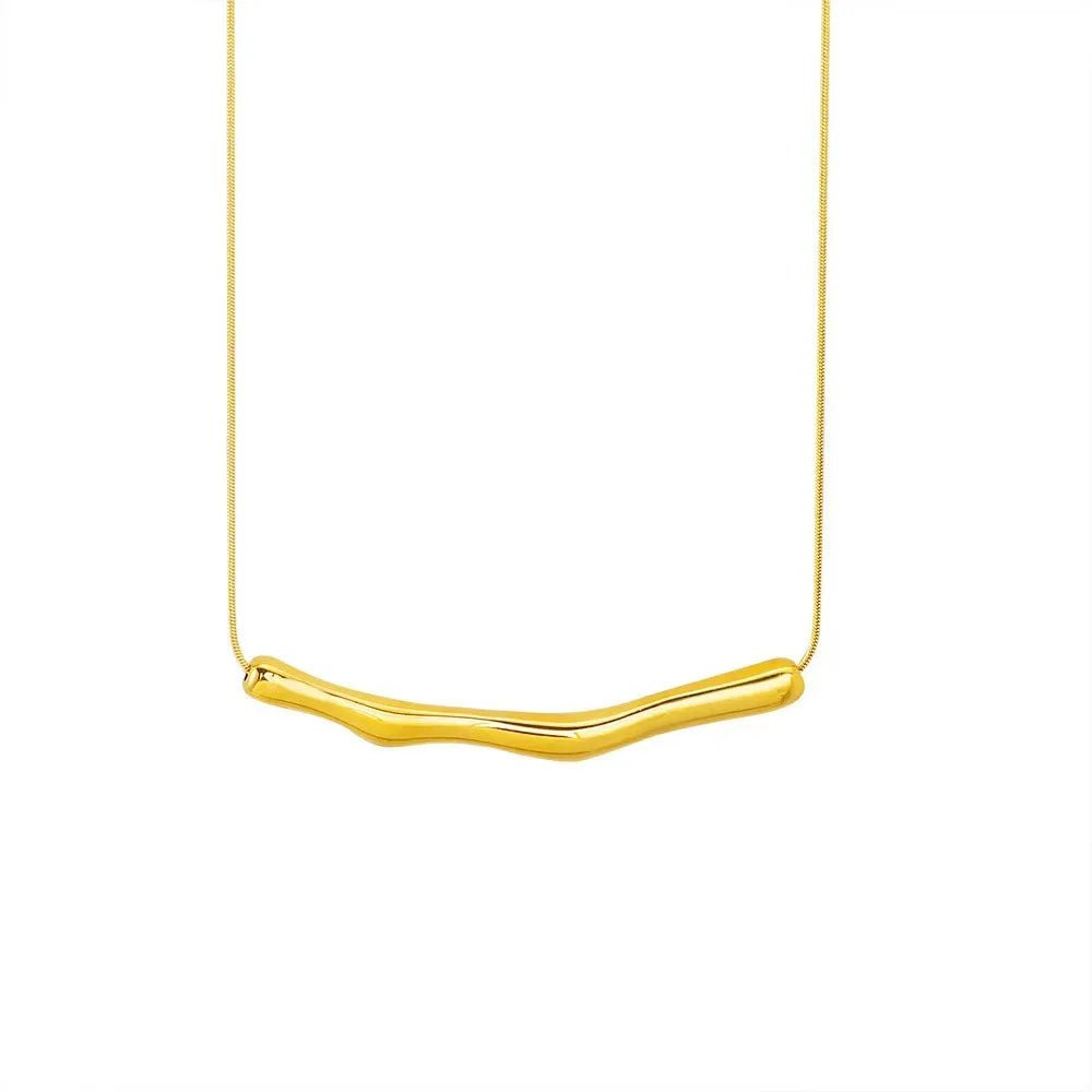 Stainless Steel Collar Bone Chain Short Necklaces - LaVie Jewelery