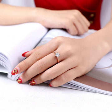 Crystal Wedding Ring - LaVie Jewelery
