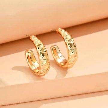 Classic Gold Silver Earrings - LaVie Jewelery