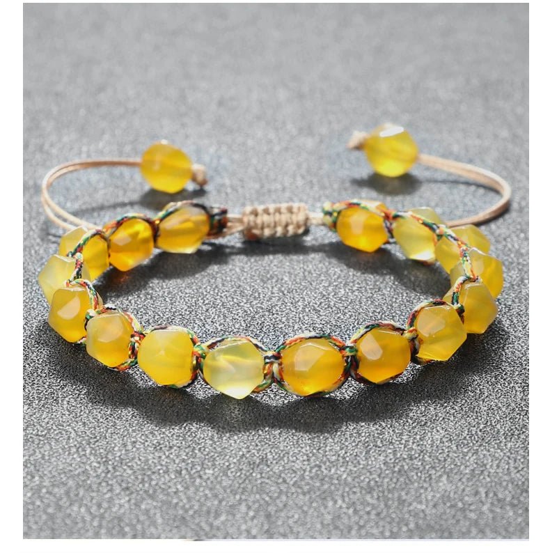 Hot Natural Stone Amethysts Bracelet - LaVie Jewelery