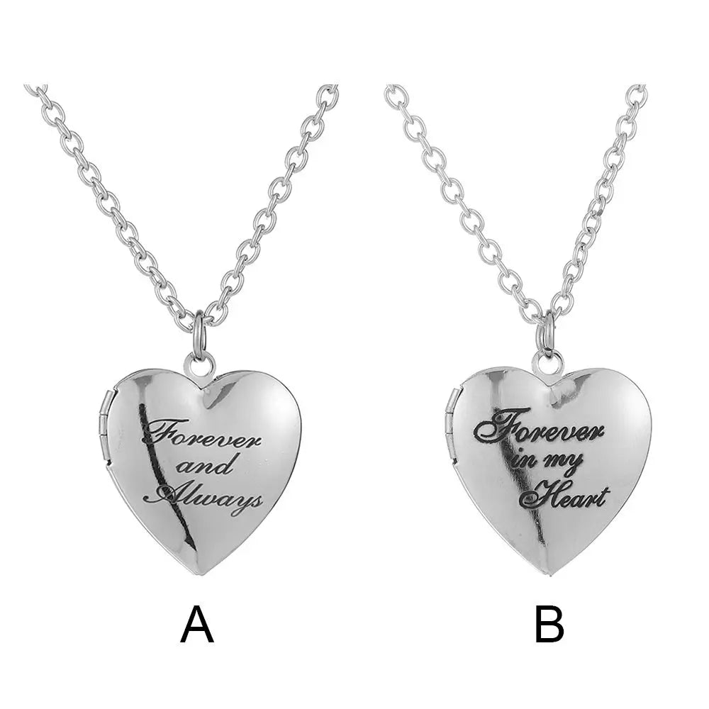 "The Timeless Keepsake" Heart Locket Necklace - LaVie Jewelery