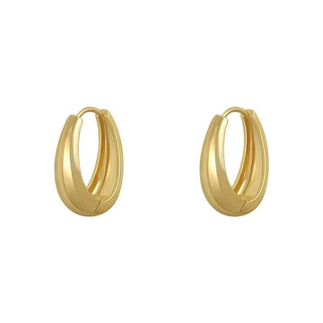 Korean Classic Hoop Earrings - LaVie Jewelery