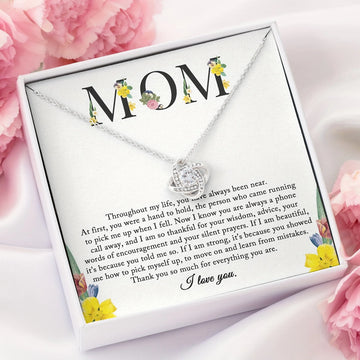 Sentimental To My Mom Necklace - LaVie Jewelery