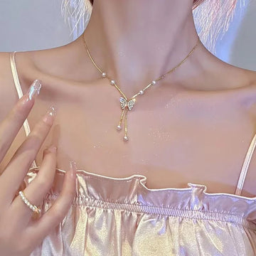 Irregular Baroque Pearl Pendant Necklace - LaVie Jewelery