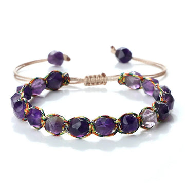 Hot Natural Stone Amethysts Bracelet - LaVie Jewelery