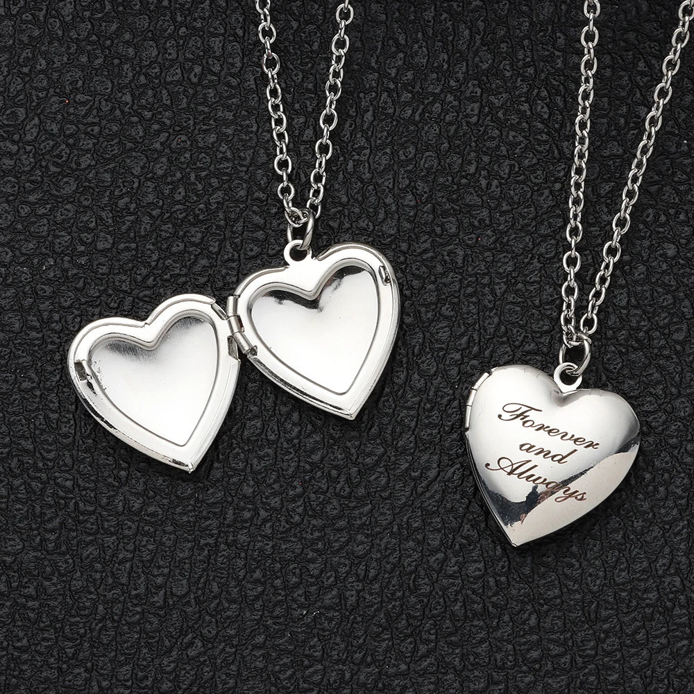 "The Timeless Keepsake" Heart Locket Necklace - LaVie Jewelery