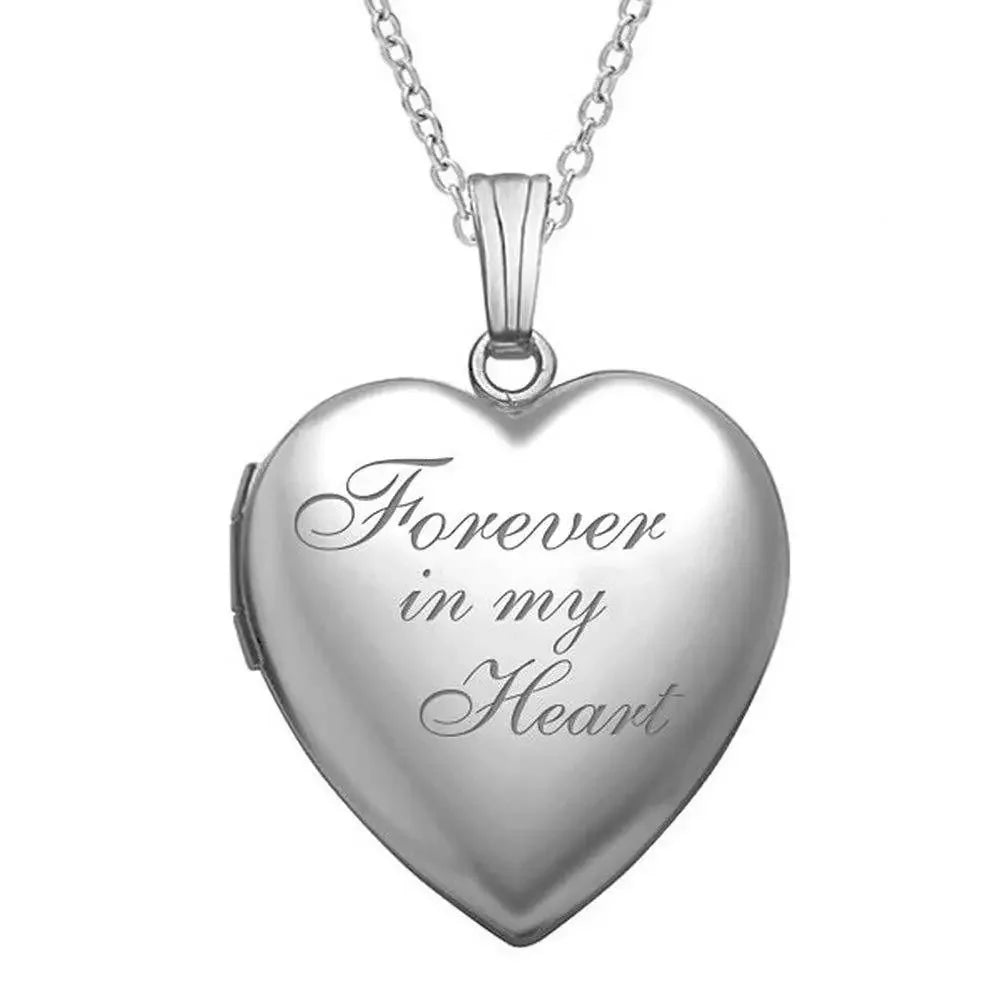 "The Timeless Keepsake" Heart Locket Necklace - LaVie Jewelery