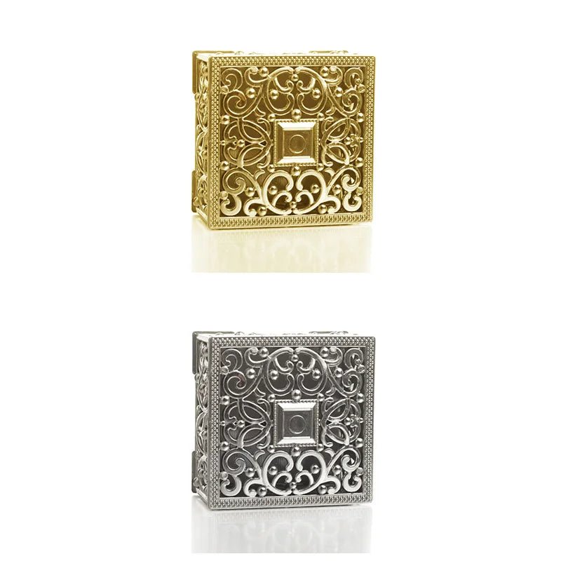 Mini Treasure Storage Jewelry Box Silver - color - LaVie Jewelery