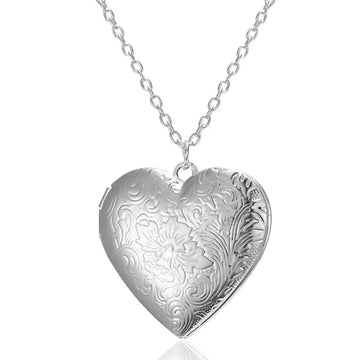 "The Timeless Keepsake" Heart Locket Necklace - LaVie Jewelery