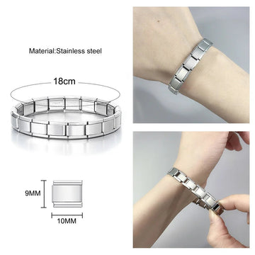 Stainless Steel Bracelet Bangle Versatile - LaVie Jewelery
