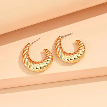 Classic Gold Silver Earrings - LaVie Jewelery