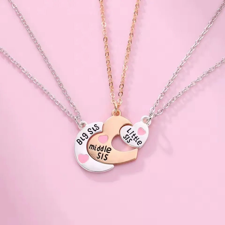 "The Boundless Bond" Friendship & Family Heart Set - The LaVie Jewelry