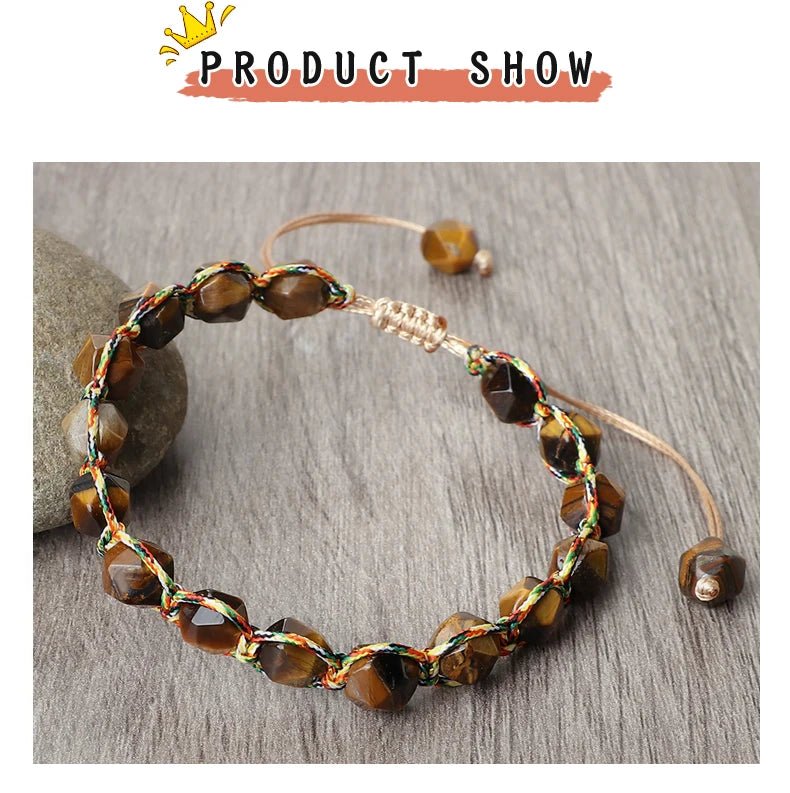 Hot Natural Stone Amethysts Bracelet - LaVie Jewelery