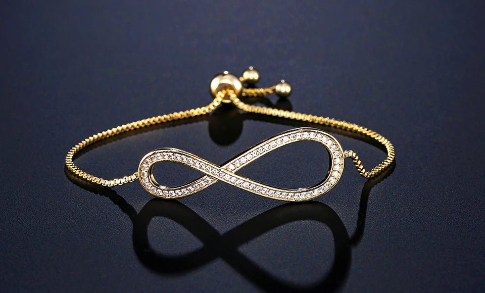 Zirconia Crystal Adjustable Bracelet & Bangle Jewelry - LaVie Jewelery