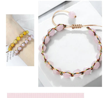 Hot Natural Stone Amethysts Bracelet - LaVie Jewelery