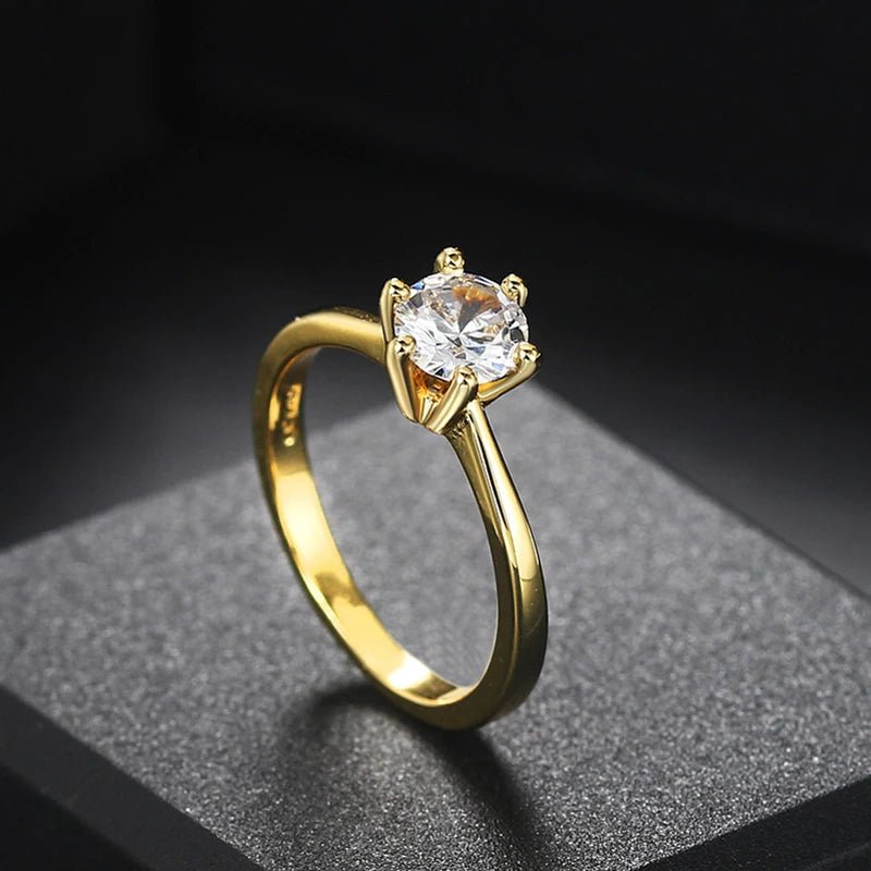 Crystal Wedding Ring - LaVie Jewelery