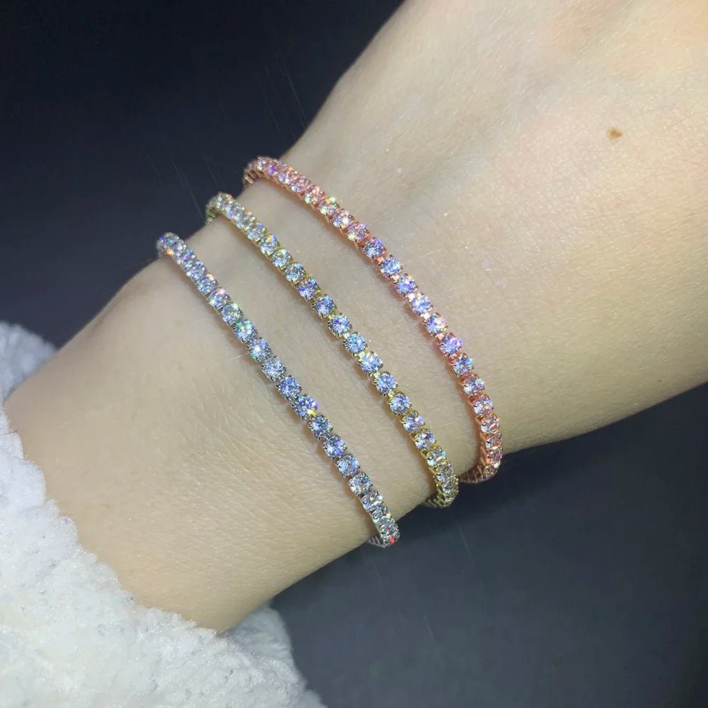 Elegant Zirconia Tennis Bracelet - LaVie Jewelery