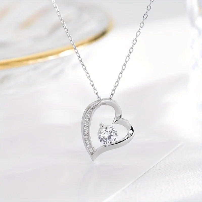 "Eternal Sisterhood" Heart Pendant Necklace - The LaVie Jewelry