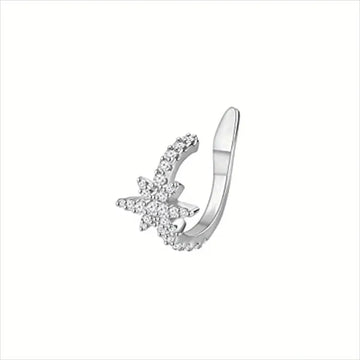 Cute Metal Leaf Earcuff Clips On Earrings - LaVie Jewelery