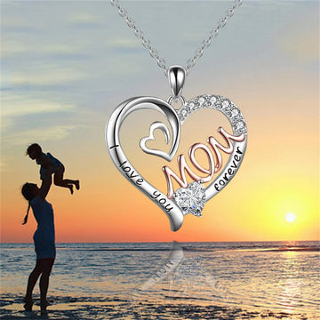 "The Heart of Home" Mom Pendant Necklace - LaVie Jewelery