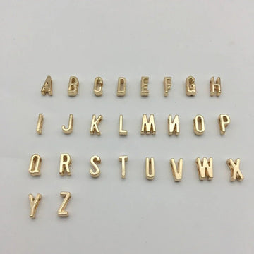 Tiny Initial Gold Silver Necklace - LaVie Jewelery